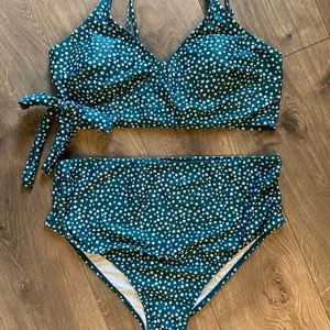 Shein maternity two piece swimsuit